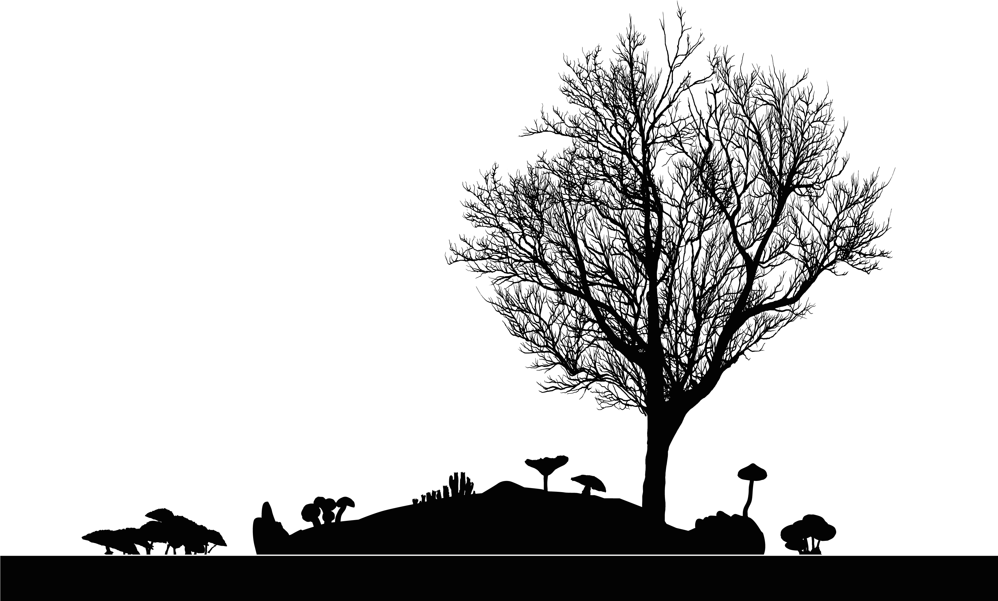 Officina Corpuscoli Bodies Of Change Graphic Outline - Silhouette (3496x2129), Png Download