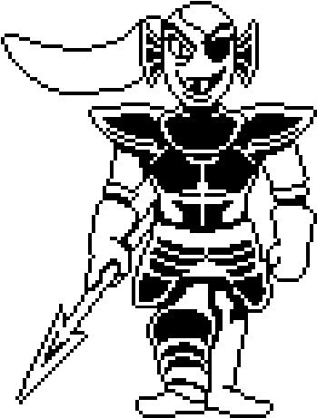 Undyne (1) - Undertale Undyne Png (355x478), Png Download