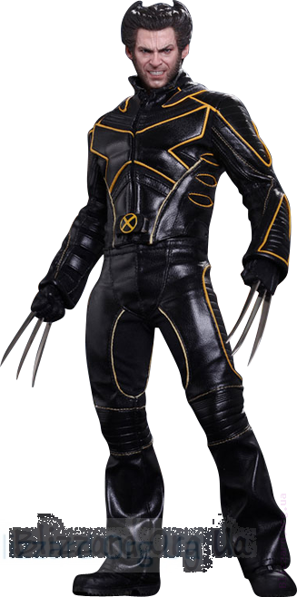 Wolverine X-men The Last Stand Action Hot Toys Figure (327x658), Png Download