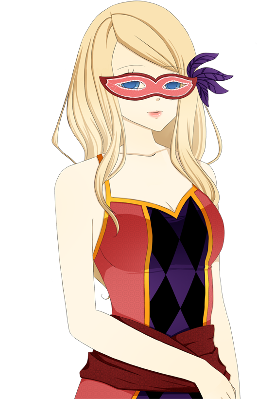 Sadie Mardi Gras - Cartoon (640x916), Png Download