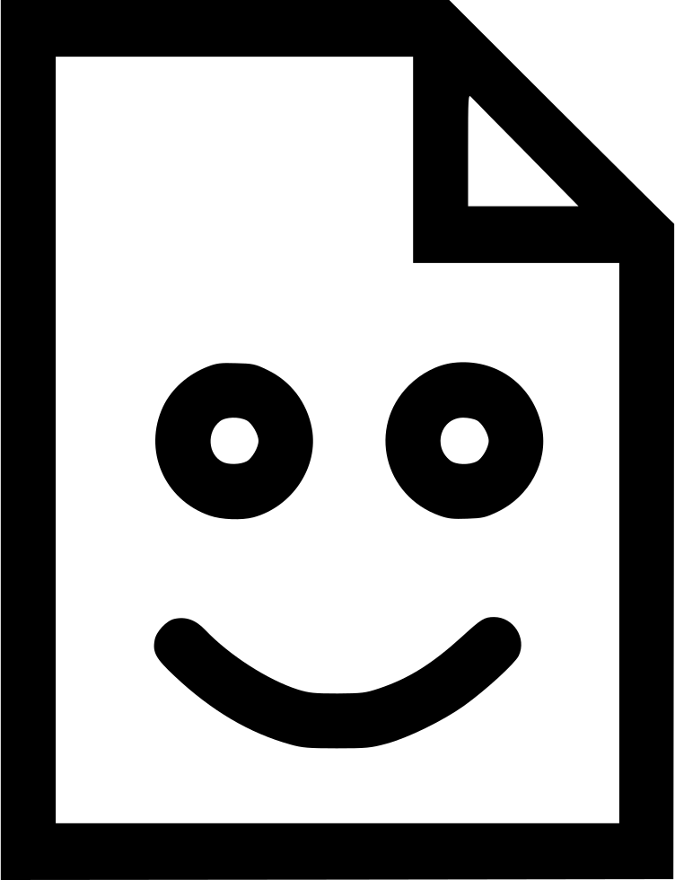 File Situation Emoji Emotion Good Smiley Comments - Icon (752x980), Png Download