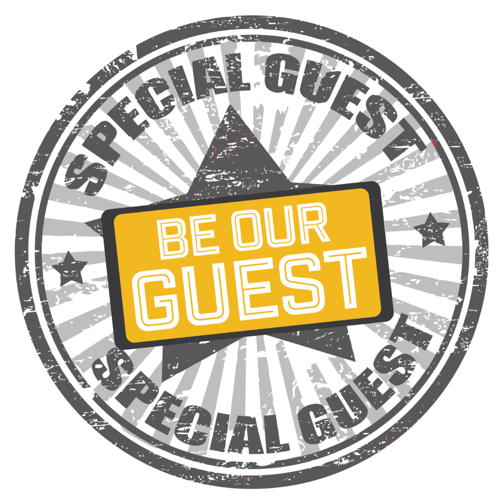 Be Our Guest - Destinationvinyl 2 X 10cm/100mm Spain Vinyl Sticker (1024x1018), Png Download