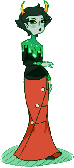 Homestuck Halloween Serket Leijon - Halloween Homestuck Kanaya (391x640), Png Download