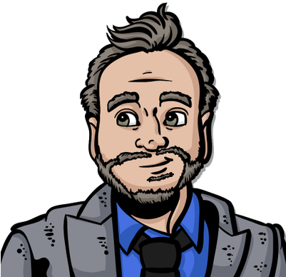 Mitch Alfson - Cartoon (400x400), Png Download