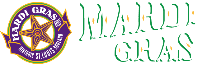 Mardi Gras Check In Challenge At The Bud Light Grand - St Louis Mardi Gras Logo (636x206), Png Download