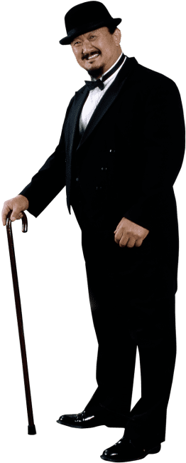 Fuji Mr Fuji Wwe - Wwe Mr Fuji (320x728), Png Download