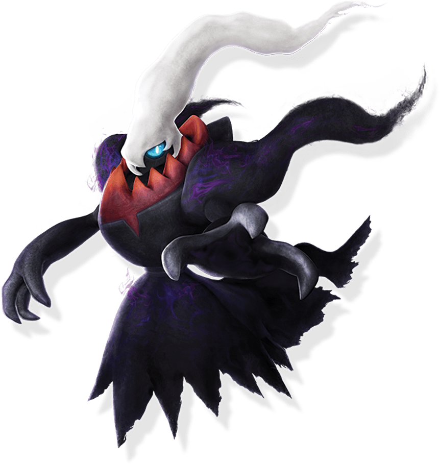 Darkrai - Pokemon Darkrai (862x909), Png Download
