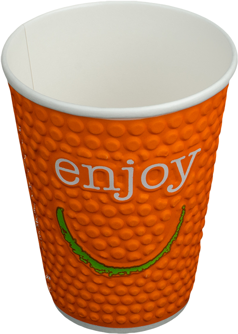 Impresso Enjoy Double Wall Paper Cups - Cup (2000x1325), Png Download