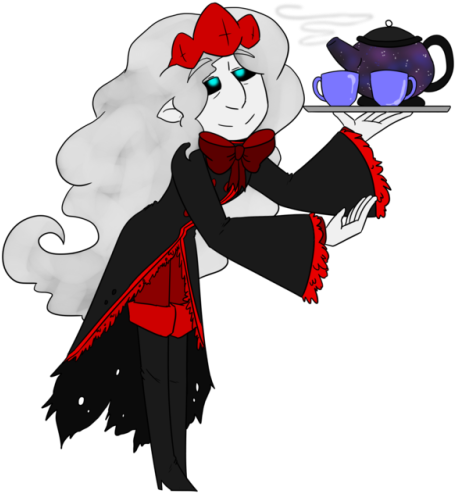 Gijinka Darkrai - Cartoon (500x500), Png Download