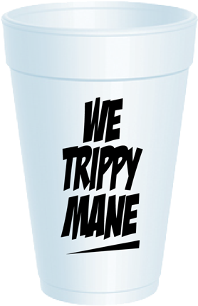 The Trippy Dance - We Trippy Mane Throw Blanket (500x500), Png Download