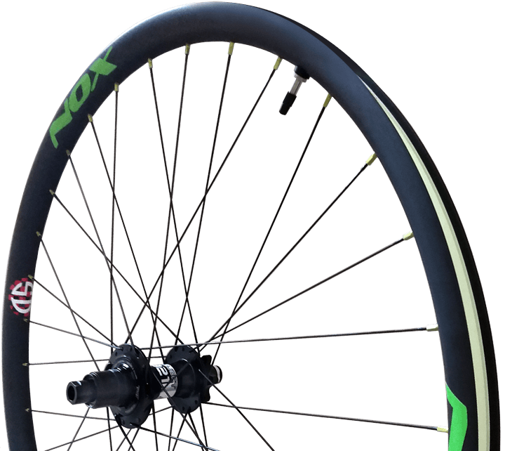 Custom Mountain Bicycle Carbon Wheelset - Bicycle (720x642), Png Download