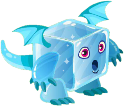 Thumbnail For Version As Of - Dragon City Icecube Dragon (450x450), Png Download