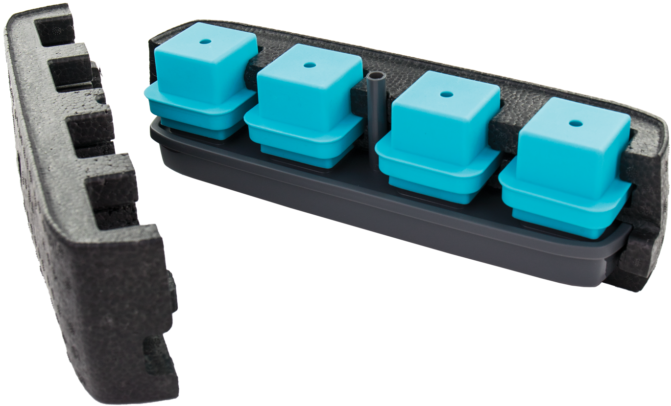 Tovolo King Cube Clear Ice System (1500x918), Png Download