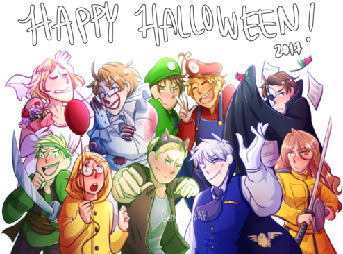 Phantom Of The Opera Hetalia Crossover (500x372), Png Download