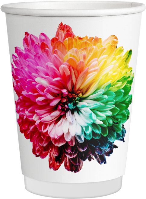 200ml/8oz Double Walled Full Color Printed - Chakra Project [book] (1000x1000), Png Download