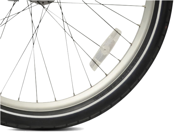 Citi Bike Tires - Bicycle (597x468), Png Download