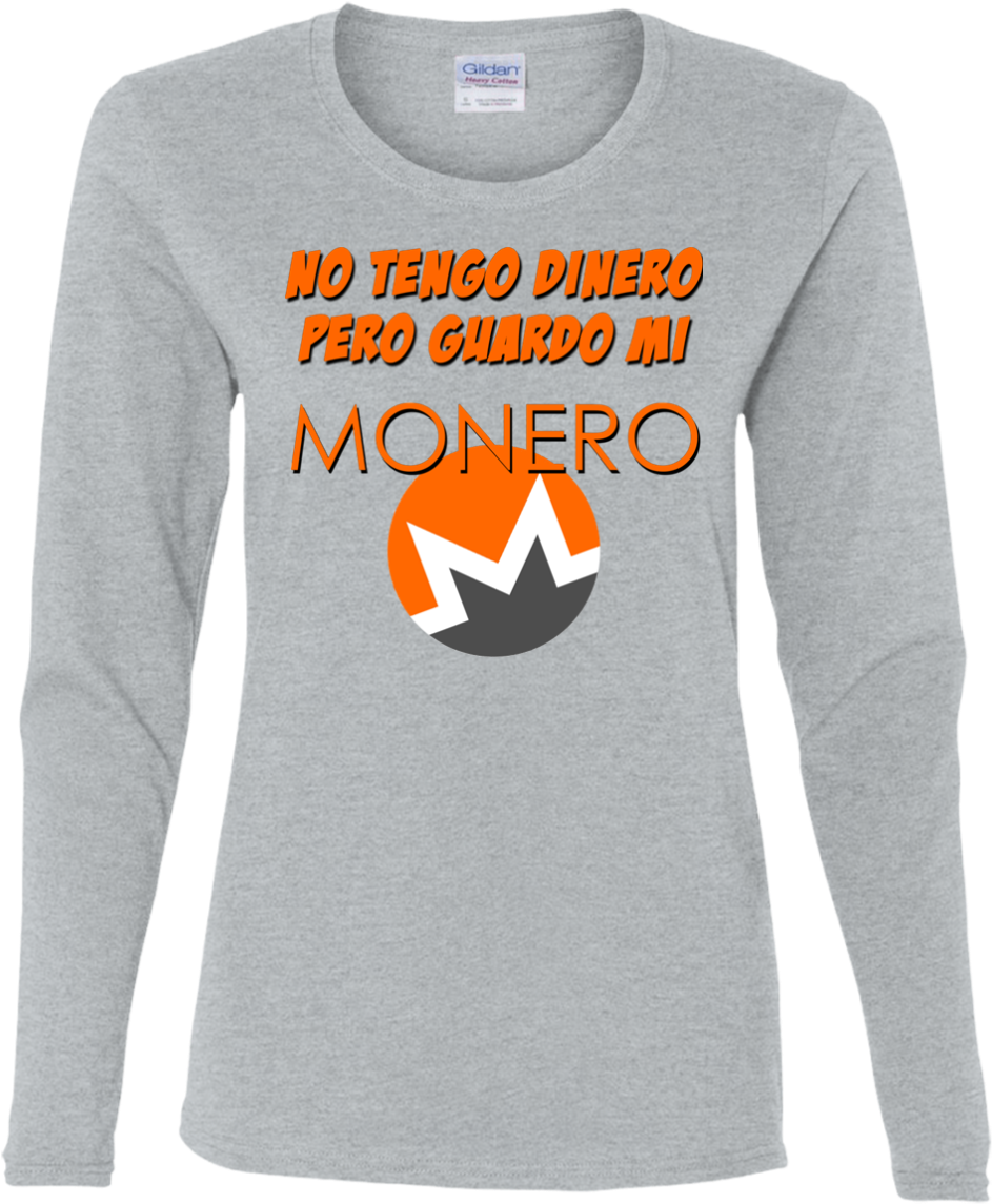 Crypto T-shirt Ls Women (1155x1155), Png Download