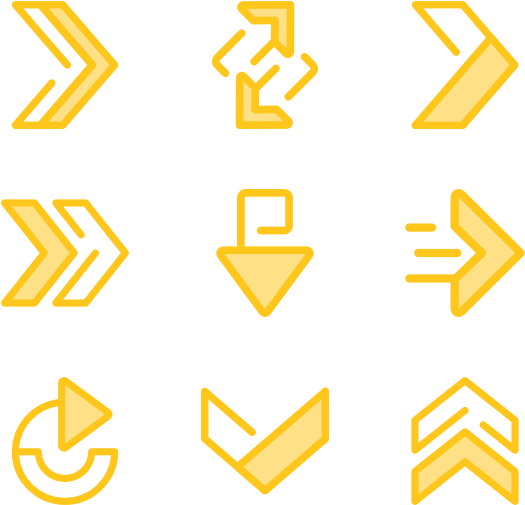 Arrows - Triangle (600x564), Png Download