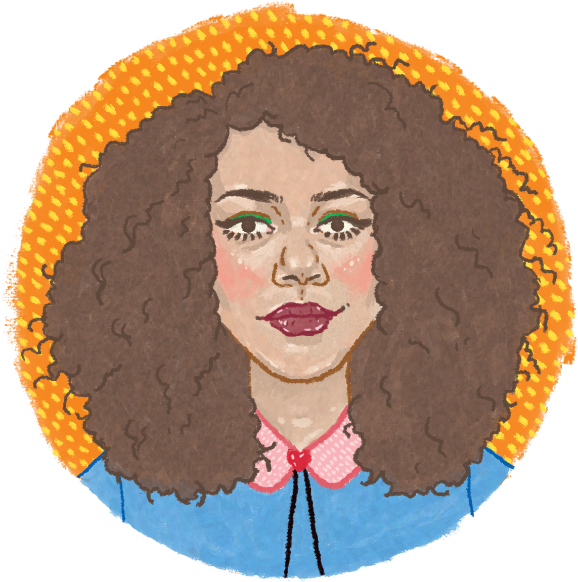Jazzmyn Coker - Illustration (1200x1200), Png Download