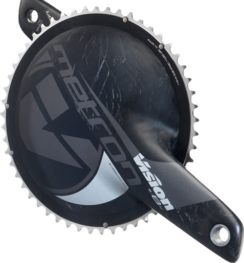 Metron Tt Crankset - Vision Metron Crankset Price (477x515), Png Download