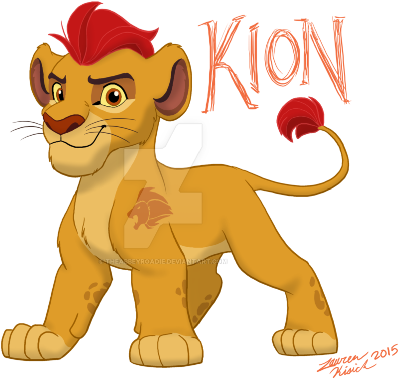 The Lion Guard By Theabbeyroadie On Deviantart Clip - Lion Guard Kion Png (1020x784), Png Download