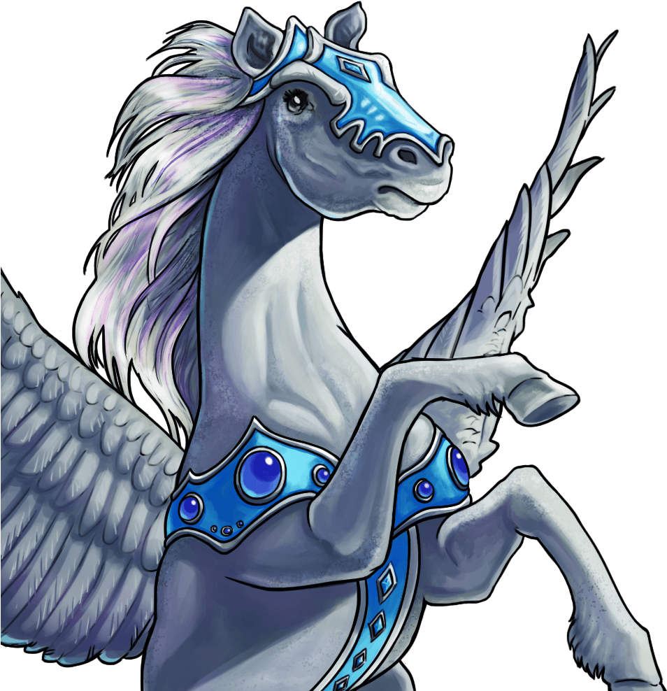 Troop Pegasus - War Pegasus (1024x1024), Png Download