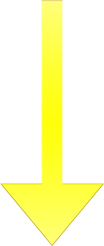 Joeys Yellow Arrow C - Traffic Sign (500x900), Png Download