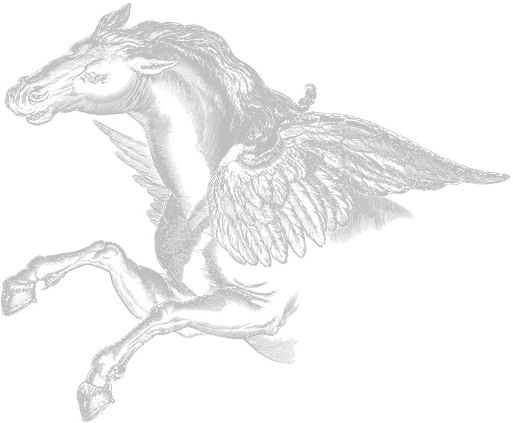 Perseus Drawing Pegasus Banner Transparent Stock - Sketch (1024x1024), Png Download