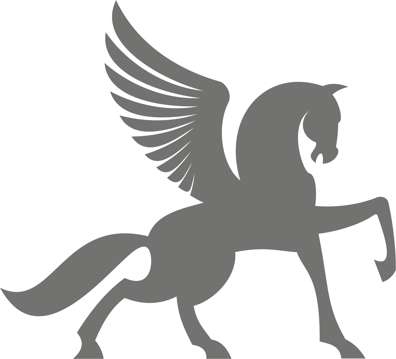 Pegasus Fire And Security - Pegasus Coat Of Arms (1566x1419), Png Download
