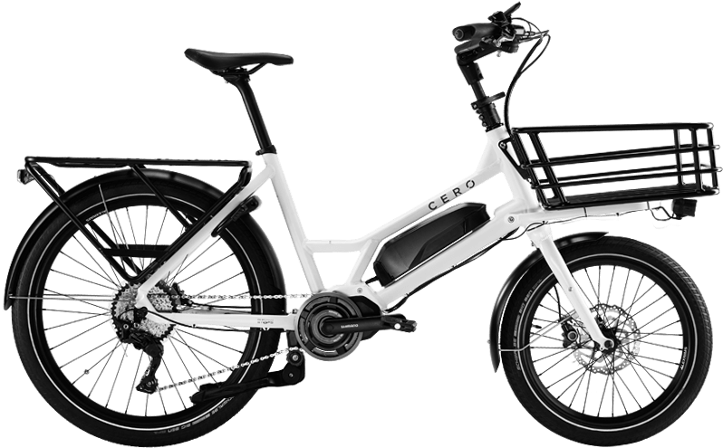Choose Your Style - Cero One Cargo Bike (850x600), Png Download