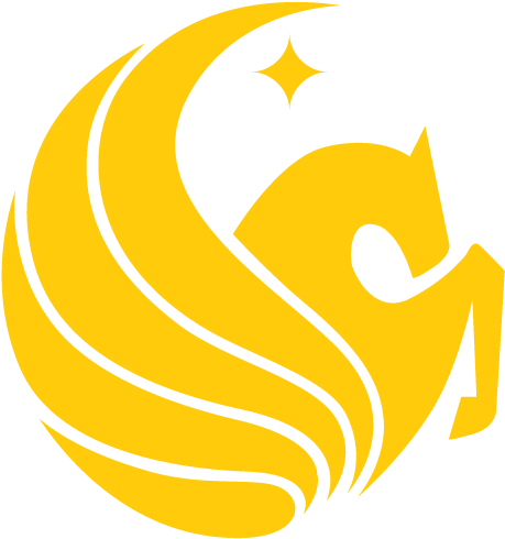 Pegasus-ffcc00 - University Of Central Florida (500x500), Png Download