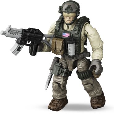 Urban Soldier - Mega Bloks Call Of Duty Sandman (372x388), Png Download