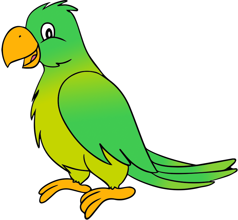 Download Jpg Freeuse Library Green - Cartoon Image Of Parrot PNG Image with No Background Download Jpg Freeuse Library Green - Cartoon Image Of Parrot PNG Image with No Background
