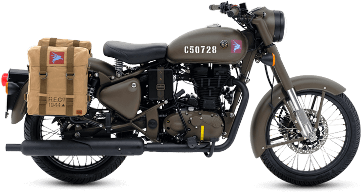 Royal Enfield Classic 500 Pegasus - Royal Enfield Classic 500 Pegasus Edition (732x391), Png Download