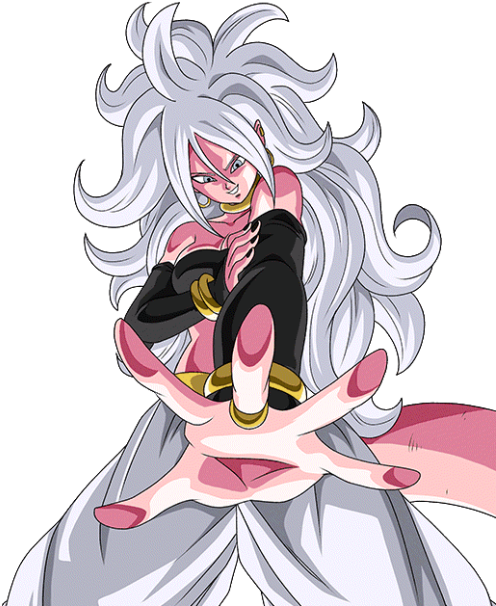 Majin Android Good In Dokkan Battle Png Vegeta Goku - Dokkan Battle Android 21 (500x612), Png Download