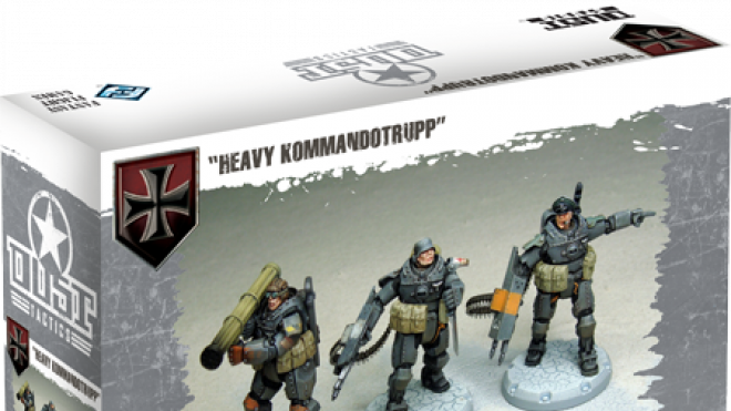 Lead From The Front With Dust Tactics Nco Command Squads - Command Squad Dust Tactics (660x371), Png Download