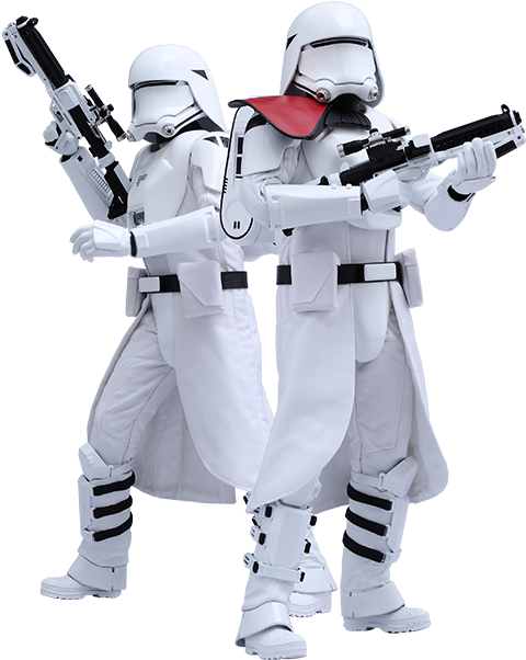 Hot Toys First Order Snowtroopers Sixth Scale Figure - First Order Snowtrooper (480x602), Png Download