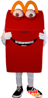 Purchase Happy Meal From - Happy Meal Mascot Transparent (300x400), Png Download