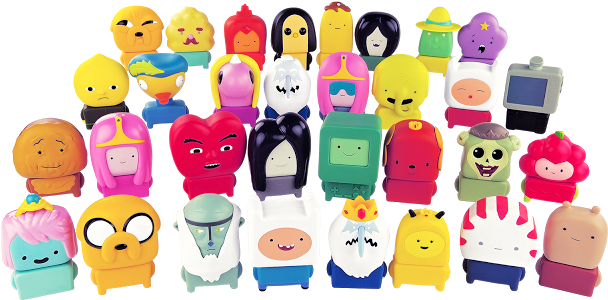 Adventure Time Happy Meal - Adventure Time Mcdonald's Toys (640x367), Png Download