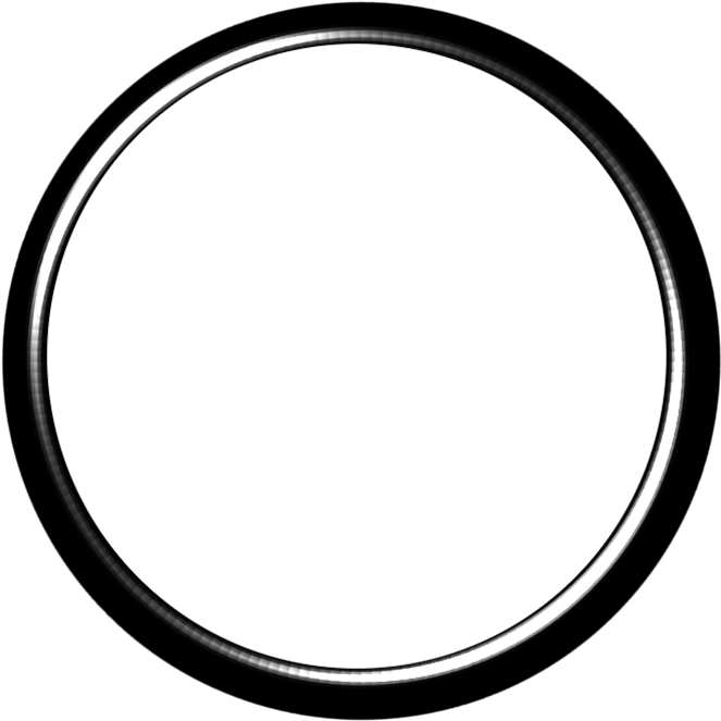 Circle - Png Black Ring (666x690), Png Download