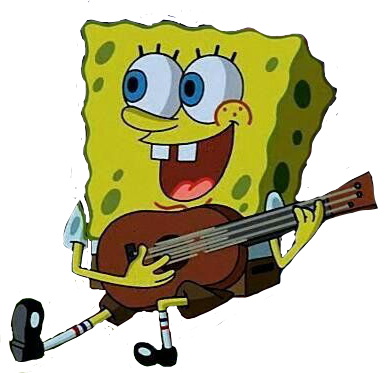 Spongebob Campfire Songfreetoedit - Spongebob Campfire Song (387x373), Png Download