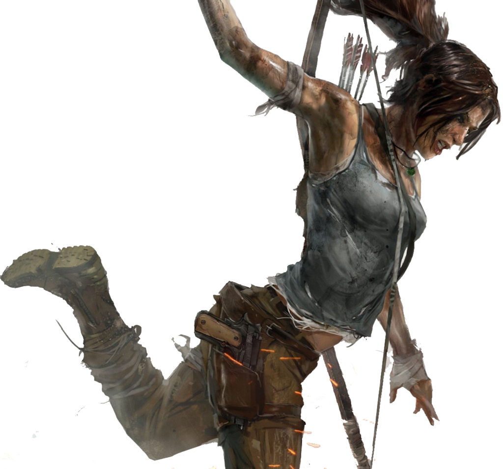 Lara Croft Shadow Of The Tomb Raider Png (1024x954), Png Download