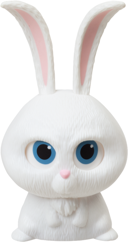 Mcdo Secret Life Of Pets Happy Meal - Secret Life Of Pets Bunny Toy (509x897), Png Download