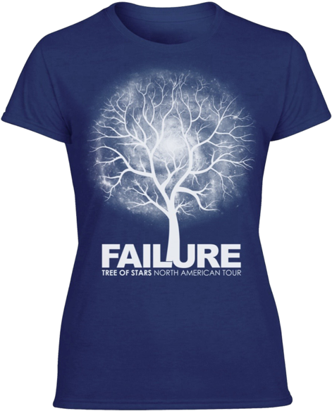 Ladies Tree Of Stars T-shirt - Active Shirt (600x600), Png Download