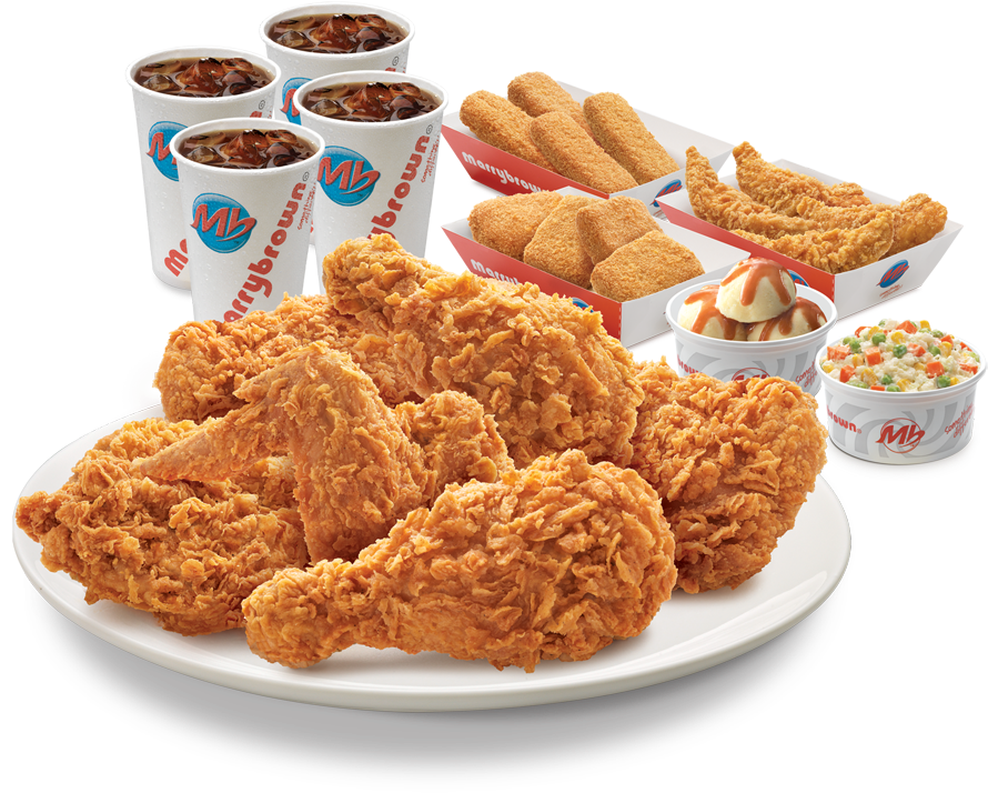 Happy Sharing Meal - Crispy Fried Chicken (900x900), Png Download