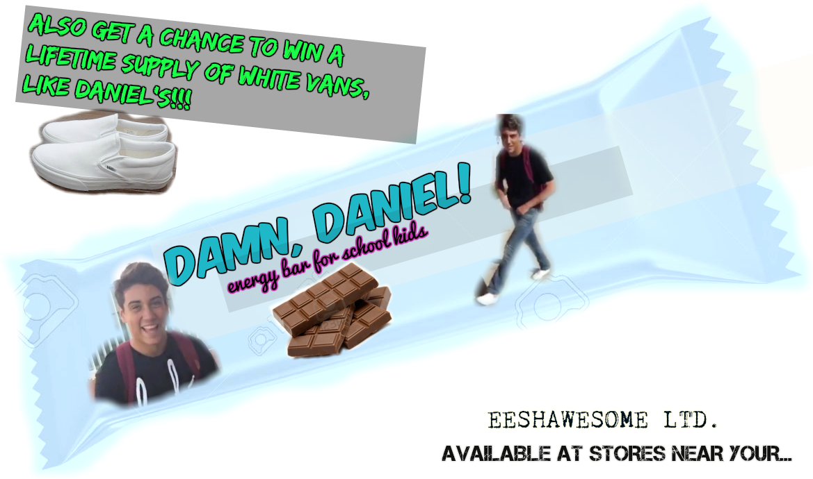 Damn Daniel Chocolate - Barra De Chocolate (1169x690), Png Download
