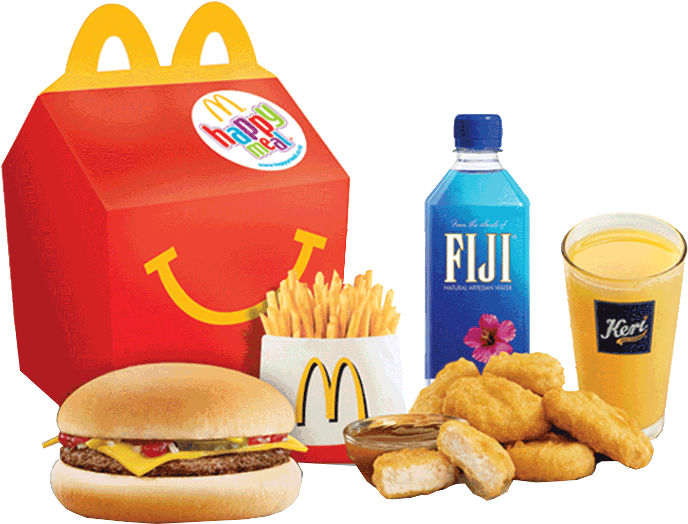 Happy Meal® - Fiji Natural Artesian Water 16.9 Oz Bottles - Pack (1920x1280), Png Download