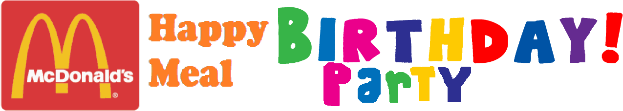 Image Mcdonald S Happy - Mcdonald Happy Birth Day (1350x295), Png Download