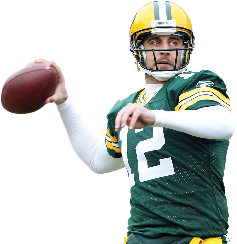 Download 'she Laughed At Me' - Aaron Rodgers Transparent Background PNG  Image with No Background - PNGkey.com