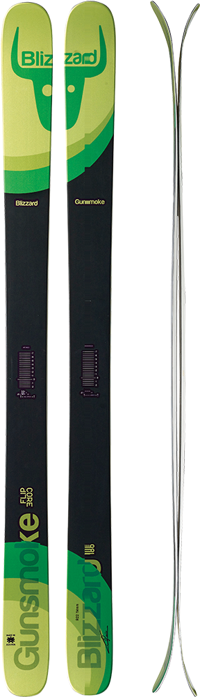 Blizzard Gunsmoke 2016 Skis - 186 Cm (1000x1000), Png Download
